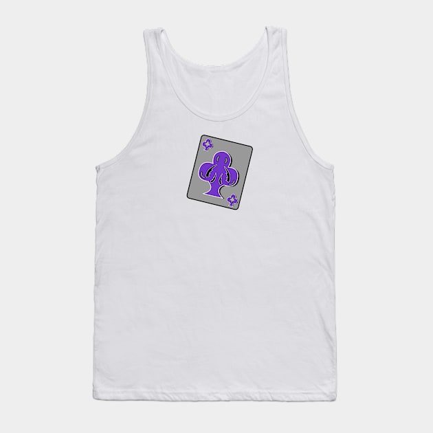 Aces (Clubs) Tank Top by traditionation